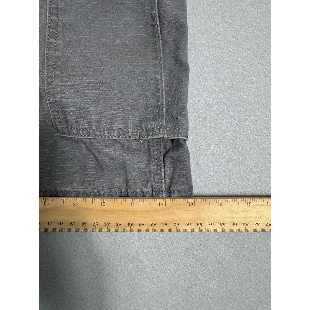 Wrangler Workwear Cargo Shorts Gray Ripstop Men’s Size 40 Utility Hiking Casual - Picture 15 of 16